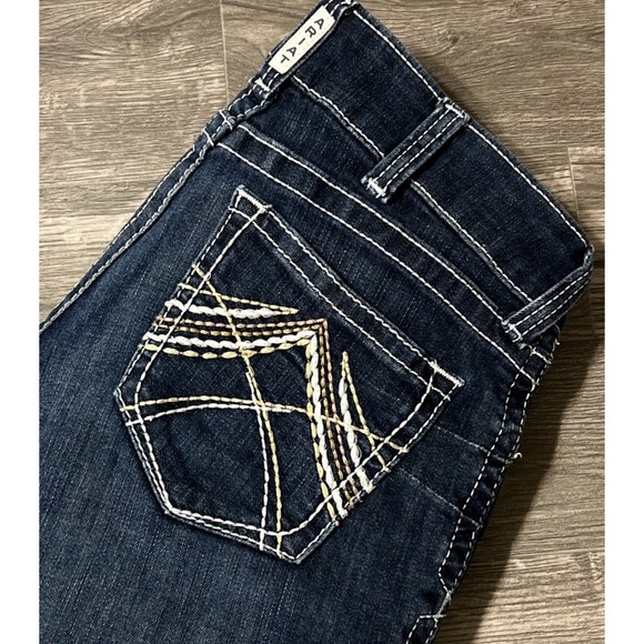 Ariat Denim - Ariat R.E.A.L. Rosy Whipstitch Stretch Low Rise Bootcut Jeans Size 27 (28x32)